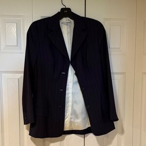 Dolce & Gabbana Woman’s Dark Pinstripe Blazer